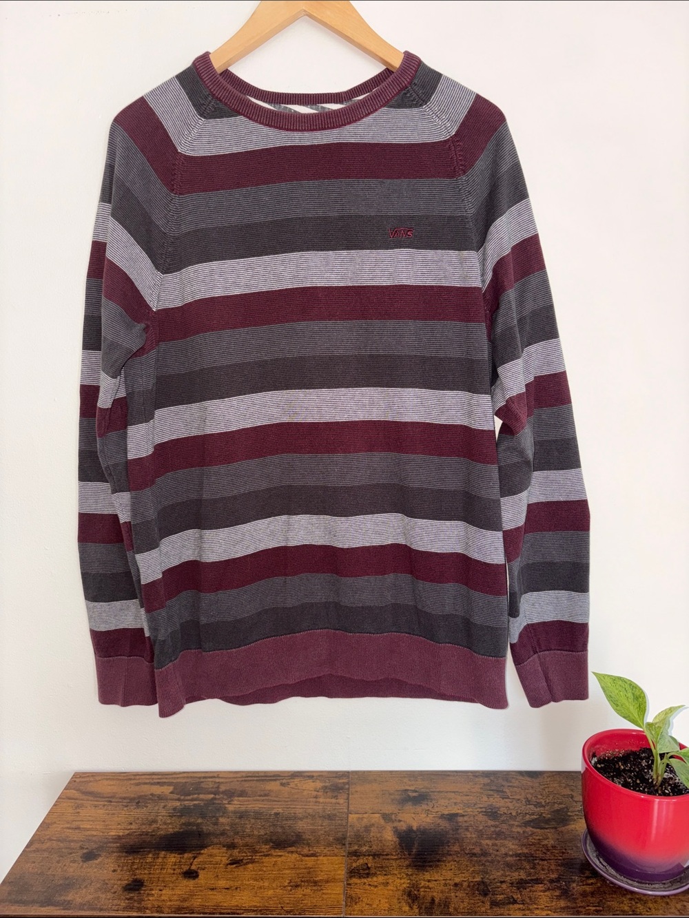 Vans crew neck shirt - Stripes - Large